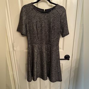 Black/Gold mini dress